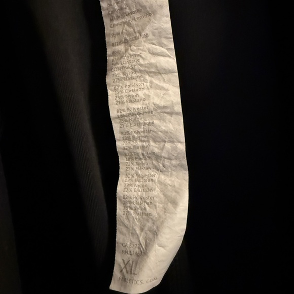 Fabletics Soft Fleece Lined Leggings - Picture 3 of 3